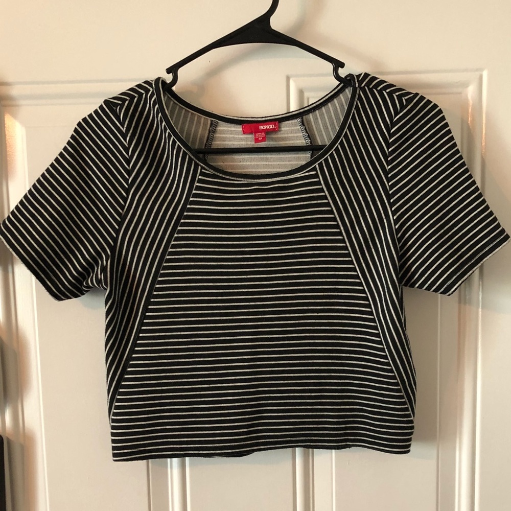 Bongo Stripped Crop Top